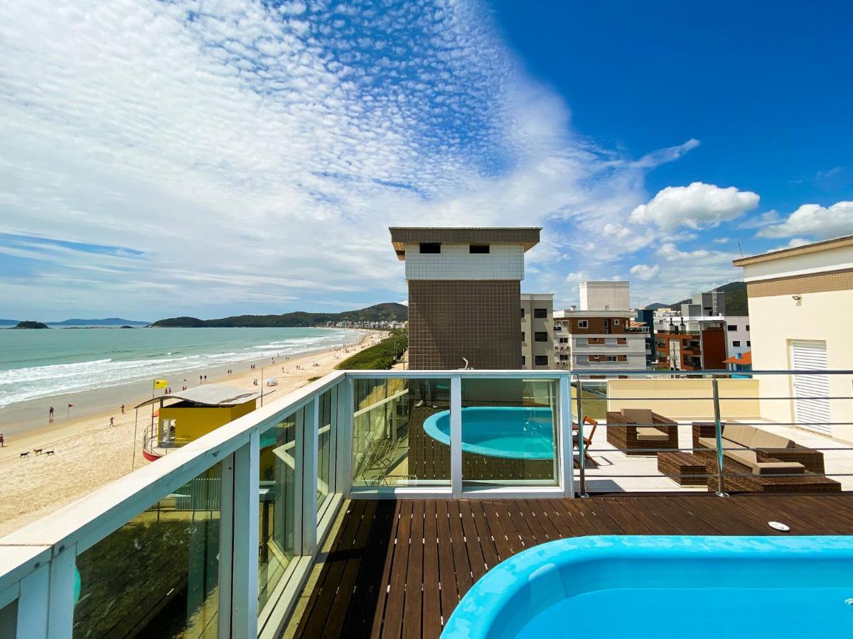 Infinito - Cobertura Frente Mar Com Piscina Apartman Governador Celso Ramos Kültér fotó