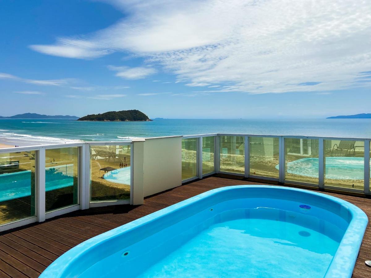 Infinito - Cobertura Frente Mar Com Piscina Apartman Governador Celso Ramos Kültér fotó